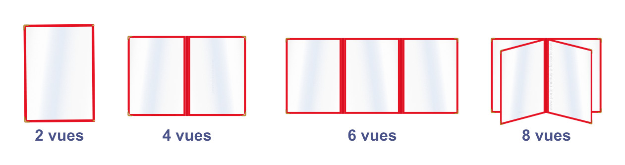 Nombre de vues carte de restaurant